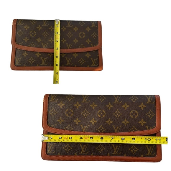 Louis Vuitton | Bags | Louis Vuitton Brown And Tan Monogram  Louis Vuitton Brown and Tan Monogram Clutch